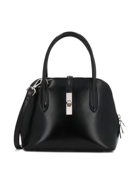 Torebka skórzana Kazar skórzana czarna