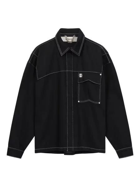 Дънкова риза Rough. черно