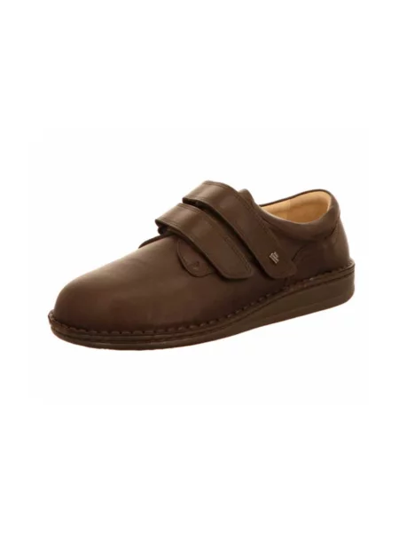 Sneakersy Finn Comfort skórzane brązowe