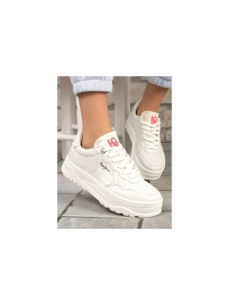 Pantofi Pepe Jeans alb