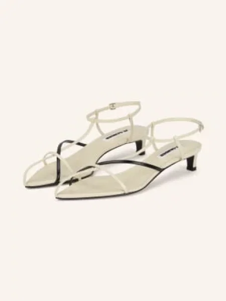 Jil Sander Sandały braun czarne