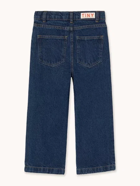 Tinycottons rifle CHERRIES EMBROIDERED JEANS