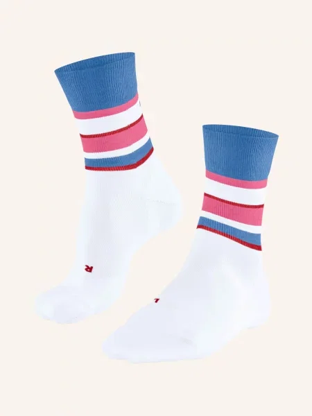 Falke Běžecké Ponožky Endurance Compression white bílé