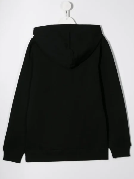 Bluza z kapturem dziecięca Balmain czarna