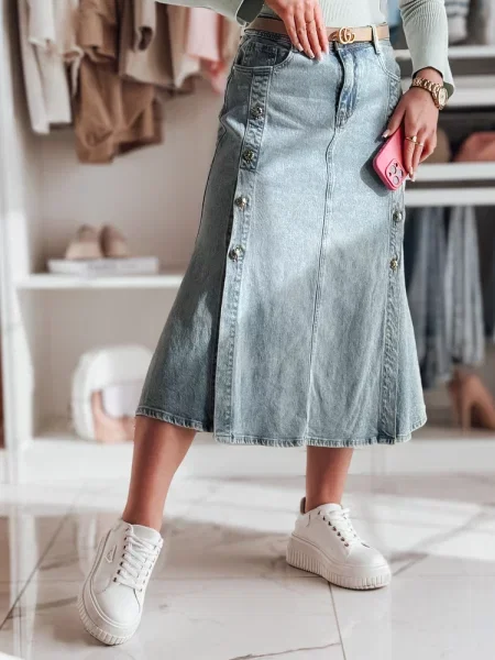 Fustă midi Dstreet până la genunchi