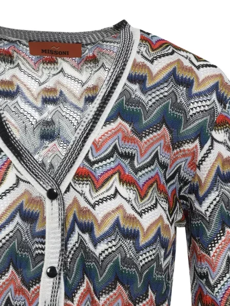 Cardigan Missoni tricotate albastru