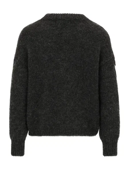 Vero Moda Petite Pulover VMILINA gri închis alb