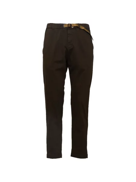 Cu centură pantaloni White Sand alb