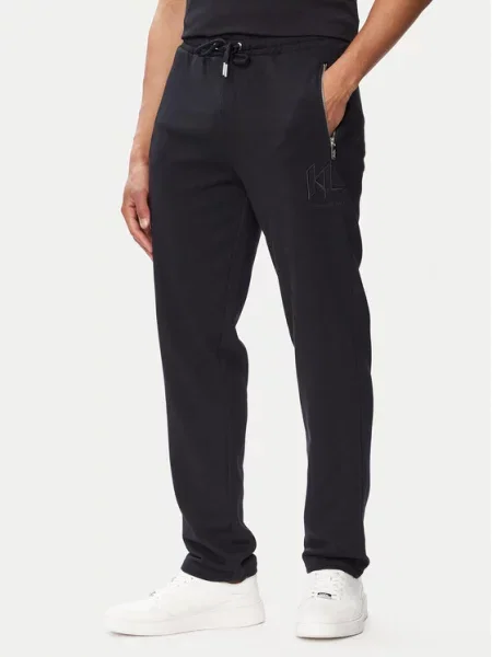 KARL LAGERFELD Pantaloni trening Bleumarin