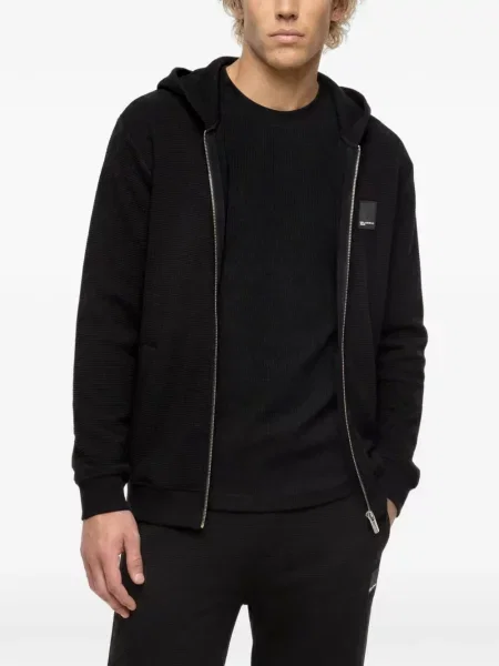 Hoodie Karl Lagerfeld Jeans μαύρο