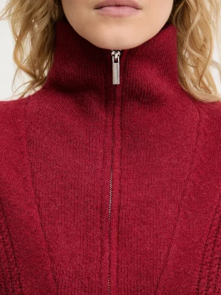 Светр з кашеміром Answear.LAB гольф червоний