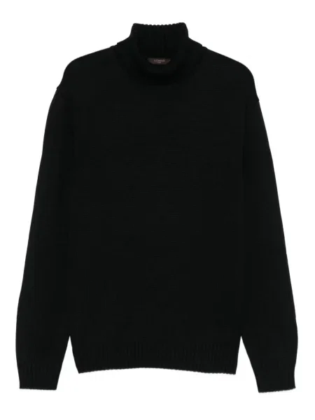 Golf golf Zanone wełniany czarny