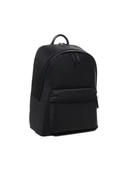 Torba Emporio Armani skórzana czarna
