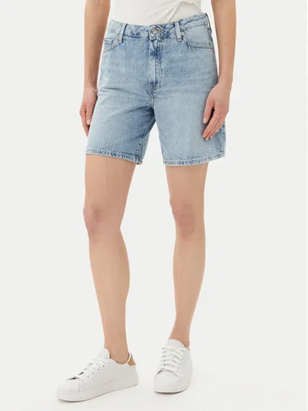 Tommy Hilfiger Pantaloni scurți de blugi celest albastru