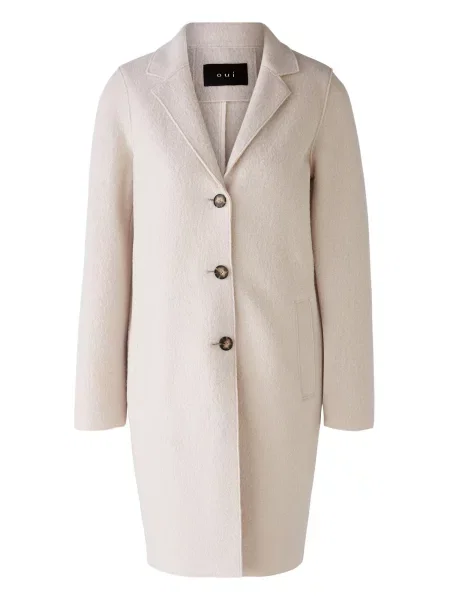 OUI Přechodný kabát Mayson kámen