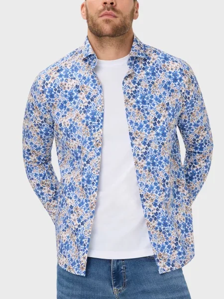 Рубашка Brax голубая