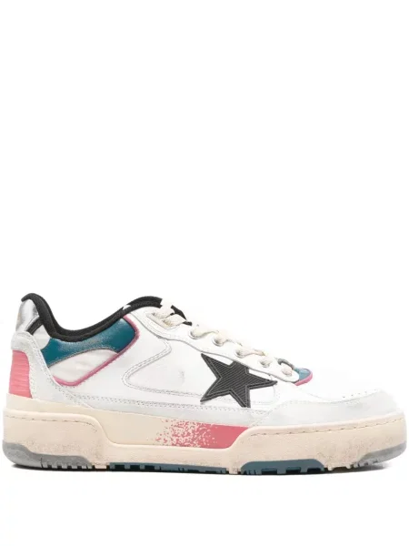 Sneakerși Golden Goose din piele alb