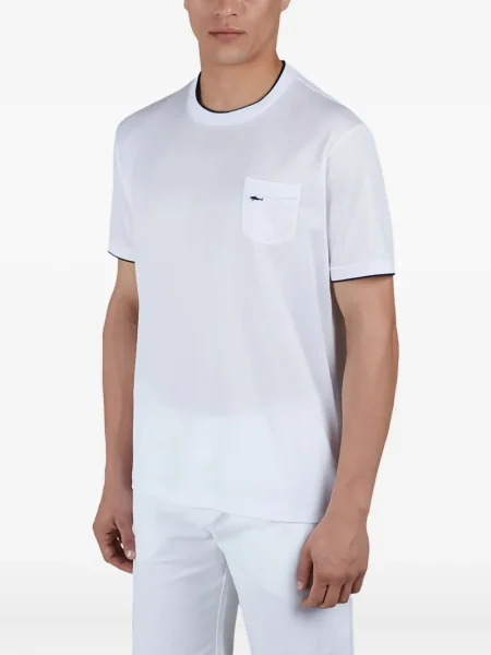 Tricou Paul & Shark alb