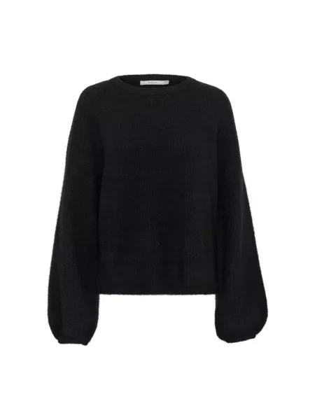 Sweter Gestuz wełniany czarny