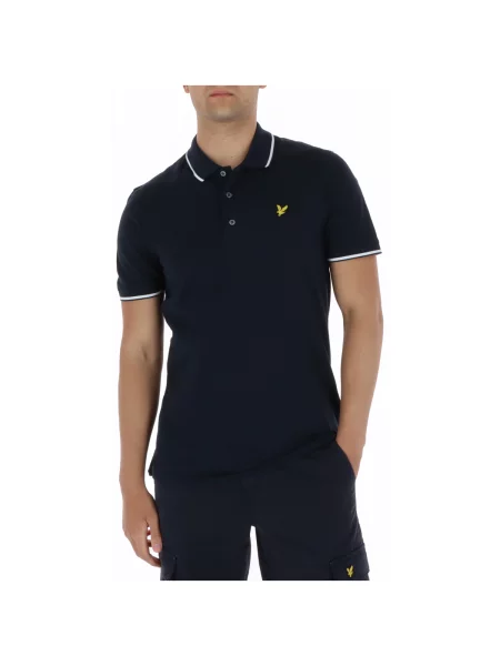 Tricou polo Lyle & Scott albastru