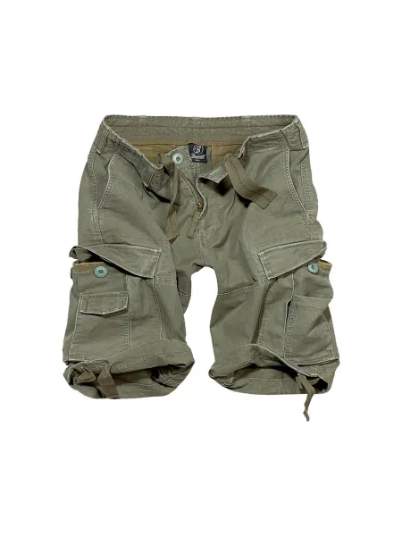 Pantaloni scurți cargo Brandit retro gri