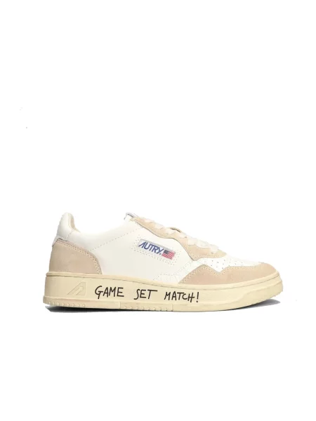 Sneakersy Autry skórzane białe