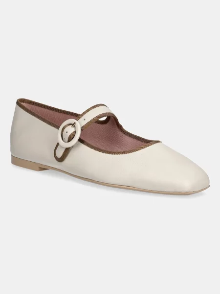 Pretty Ballerinas balerini de piele Camille bej