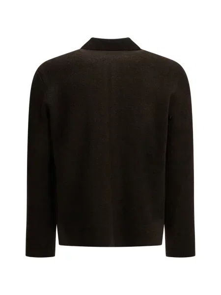 Gulerat cardigan Tagliatore maro