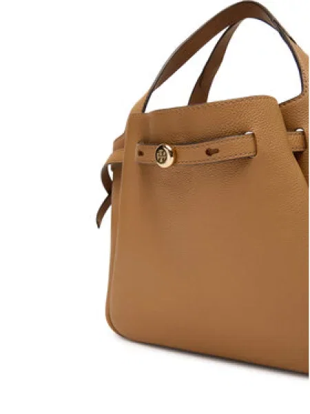 Kabelka Tory Burch Romy Satchel hnědá