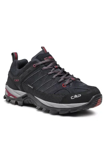 Παπούτσια πεζοπορίας CMP Rigel Low Trekking Shoes Wp Asphalt/Syrah μπλε