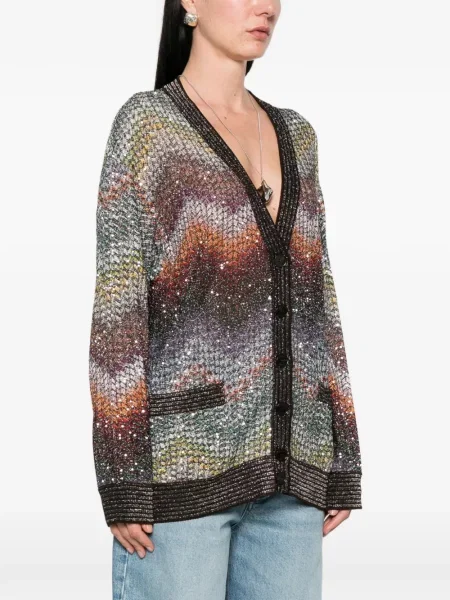 Cardigan Missoni maro
