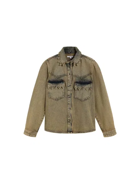 Scalpers Tricou oliv negru