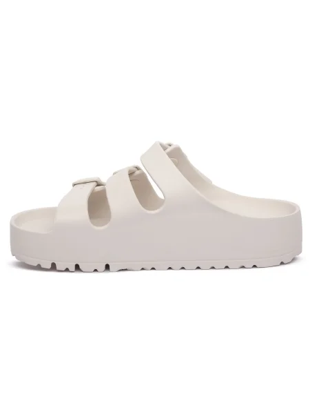 BIRKENSTOCK Saboți Florida III Flex coajă de ou alb