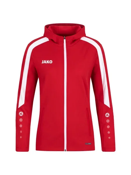 Bluza dresowa z kapturem Jako Power czerwona