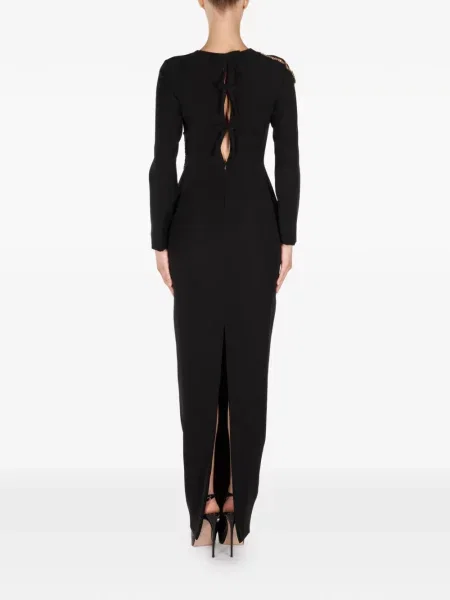 Rochie maxi Araftu de costum negru
