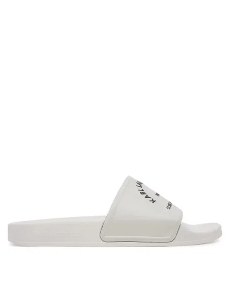 Papuci Karl Lagerfeld alb