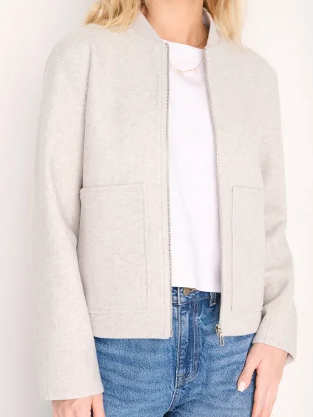 Бомбер сірий