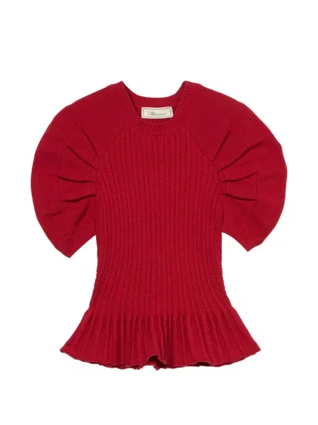 Scurt pulover Blumarine roșu