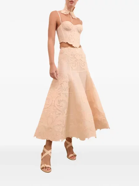 Fustă midi Zimmermann până la genunchi