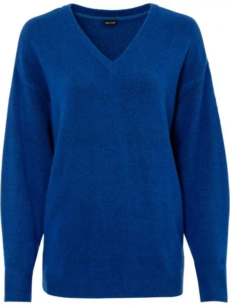 Pletený svetr Oversize modrý