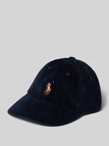 Polo Ralph Lauren Czapka z daszkiem granatowy