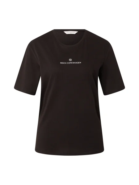 MSCH COPENHAGEN Tricou Theana negru alb