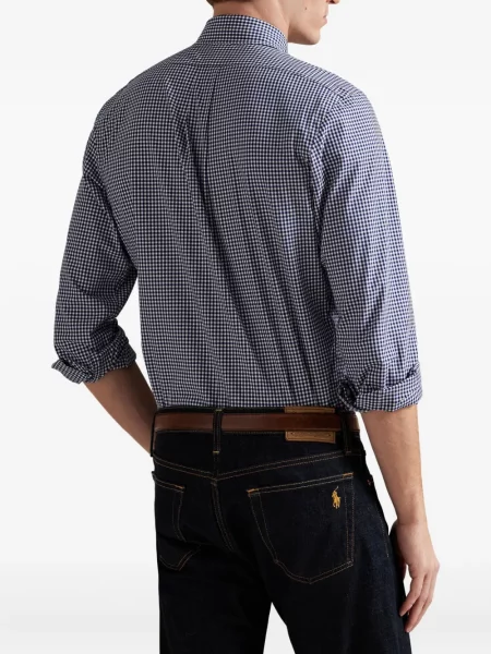 Μικρός κασκέτο Polo Ralph Lauren με χαμηλή μέση υφαίνω διαγωνίως πράσινο