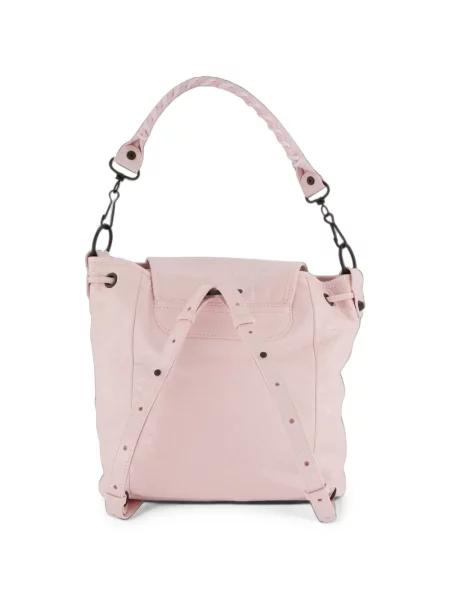 Rucsac Balenciaga din piele roz