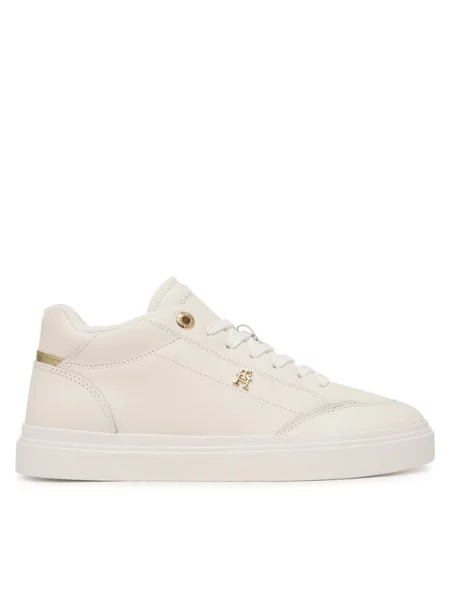 Tommy Hilfiger Laisvalaikio batai Th Chic Cupsole Mc balta