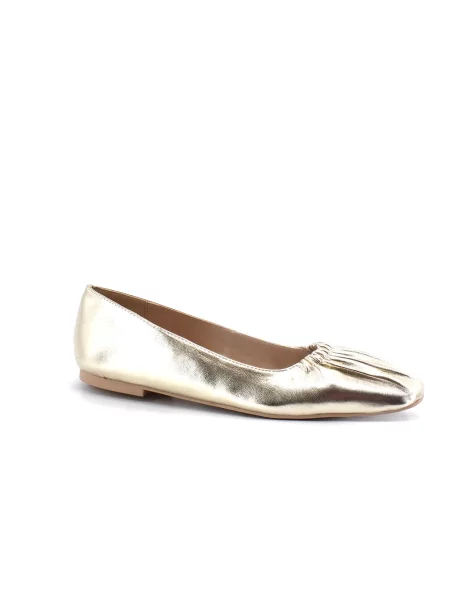Balerinki Steve Madden skórzane żółte