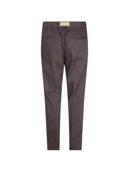 Cu centură pantaloni White Sand alb