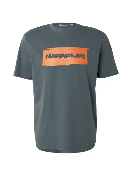 NAPAPIJRI Tricou SINE jad / portocaliu verde