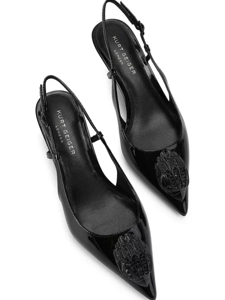 Kurt Geiger London pantofi cu stiletto din piele Belsize 40 Sling negru