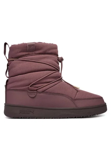 Puma Μπότες Χιονιού Snowbae Wns Σκούρο καφέ